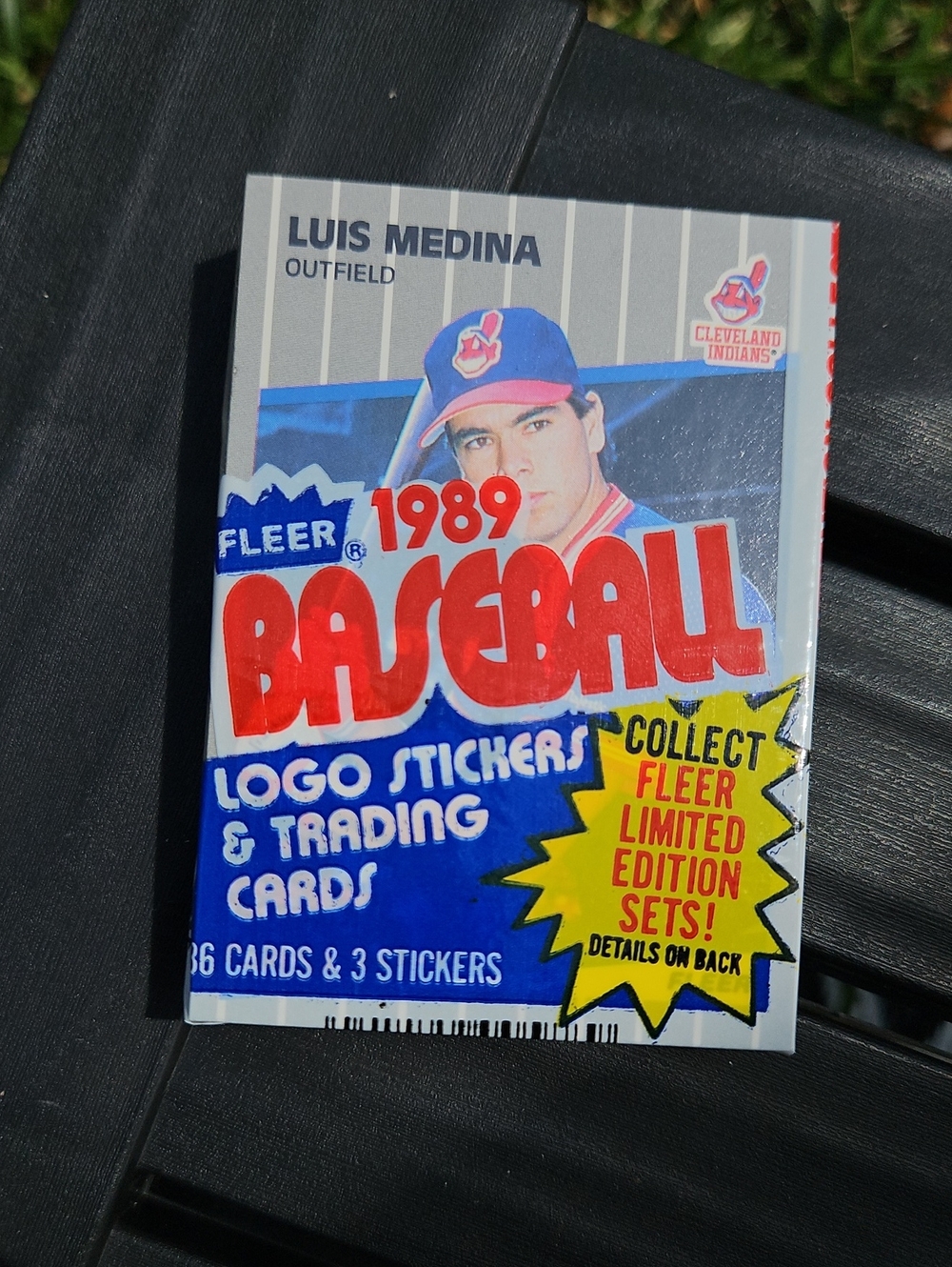1989 Fleer Baseball Sealed Cello Pack 36 Cards Luis Medina Eric King